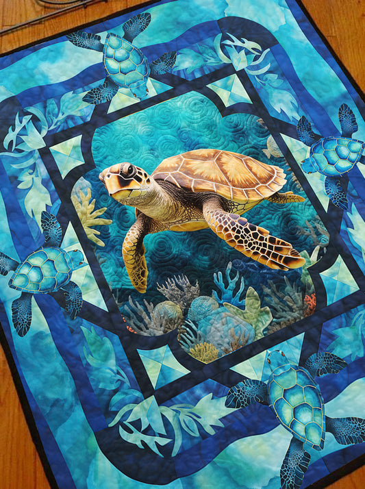 Turtle TL13102320 Quilt Blanket