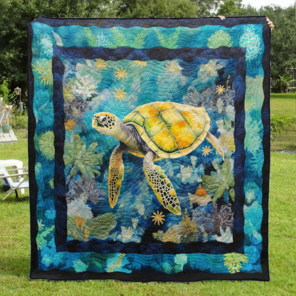 Turtle TL13102324 Quilt Blanket