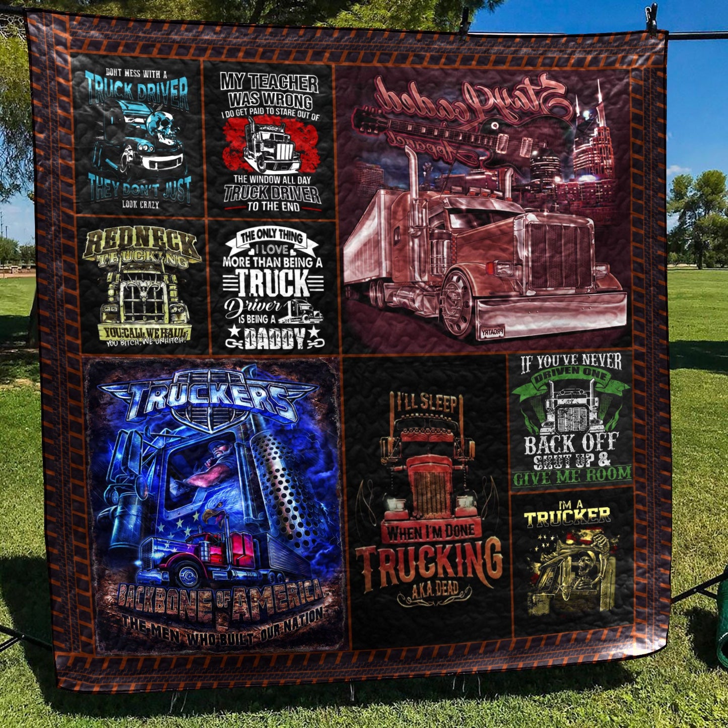 Truck TD220516 Quilt Blanket