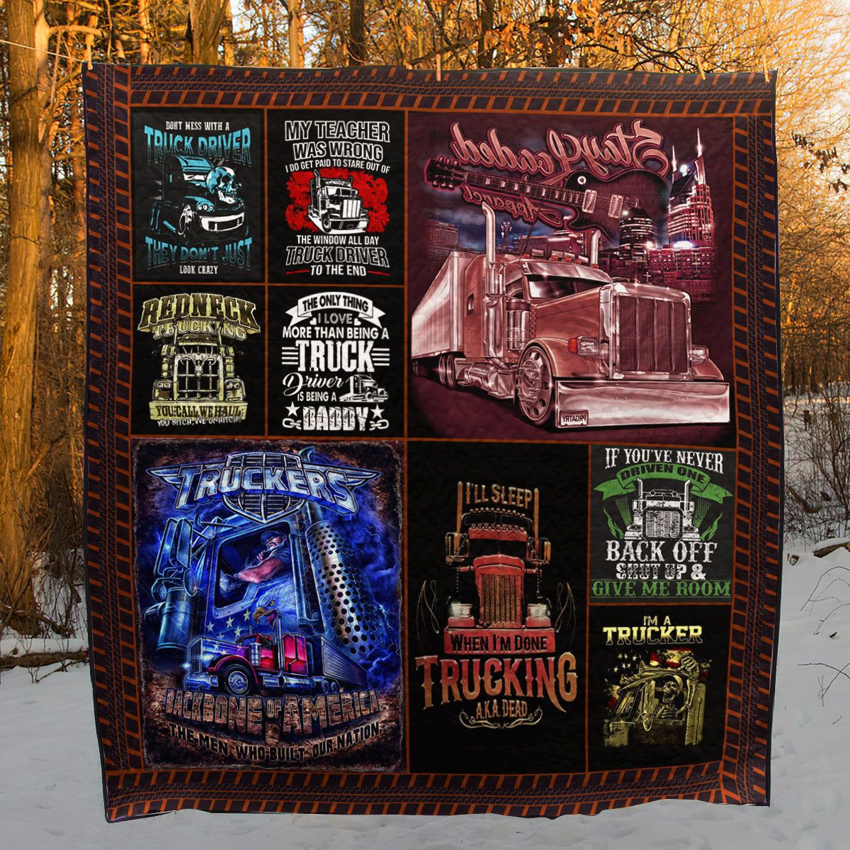 Truck TD220516 Quilt Blanket