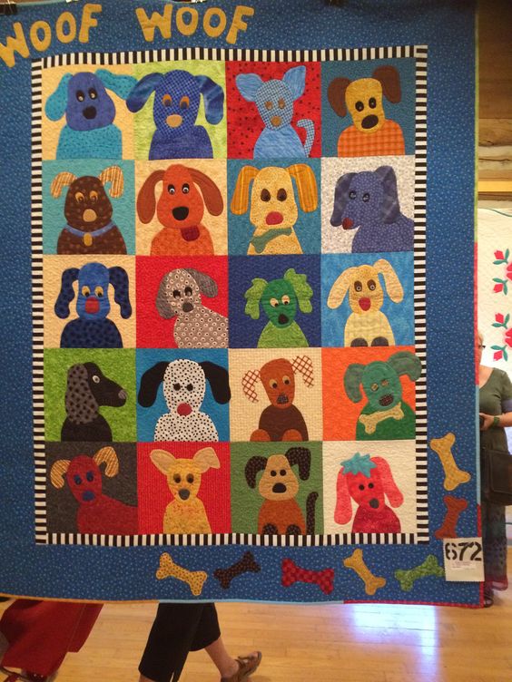 Dogs CLA15112320 Quilt Blanket