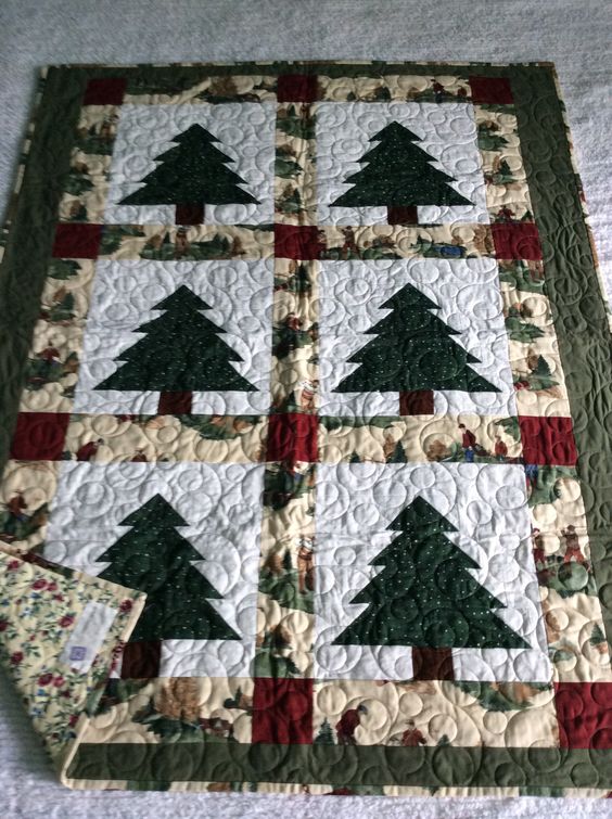 Christmas Tree CLA271223137 Quilt Blanket