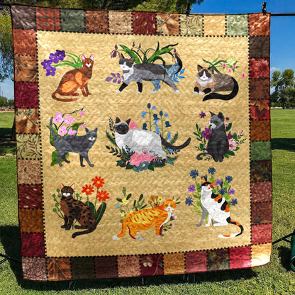 Cat NT240511 Art Quilt