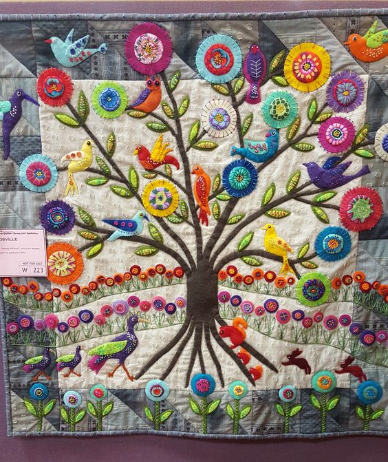 Bird Tree CLA040124010 Quilt Blanket