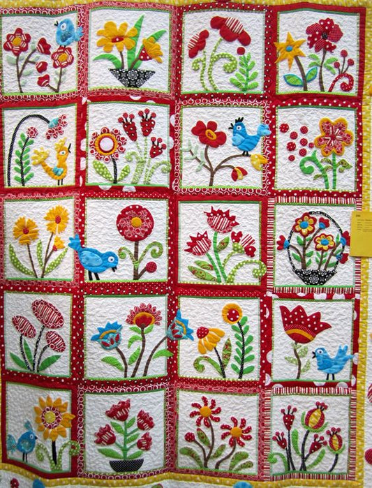 Blue Bird Garden CLA261223041 Quilt Blanket