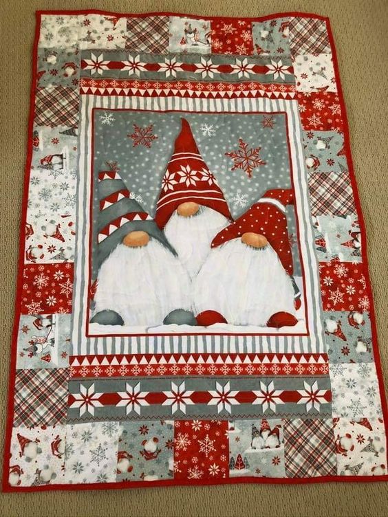 Christmas Gnome CLA21112310 Quilt Blanket