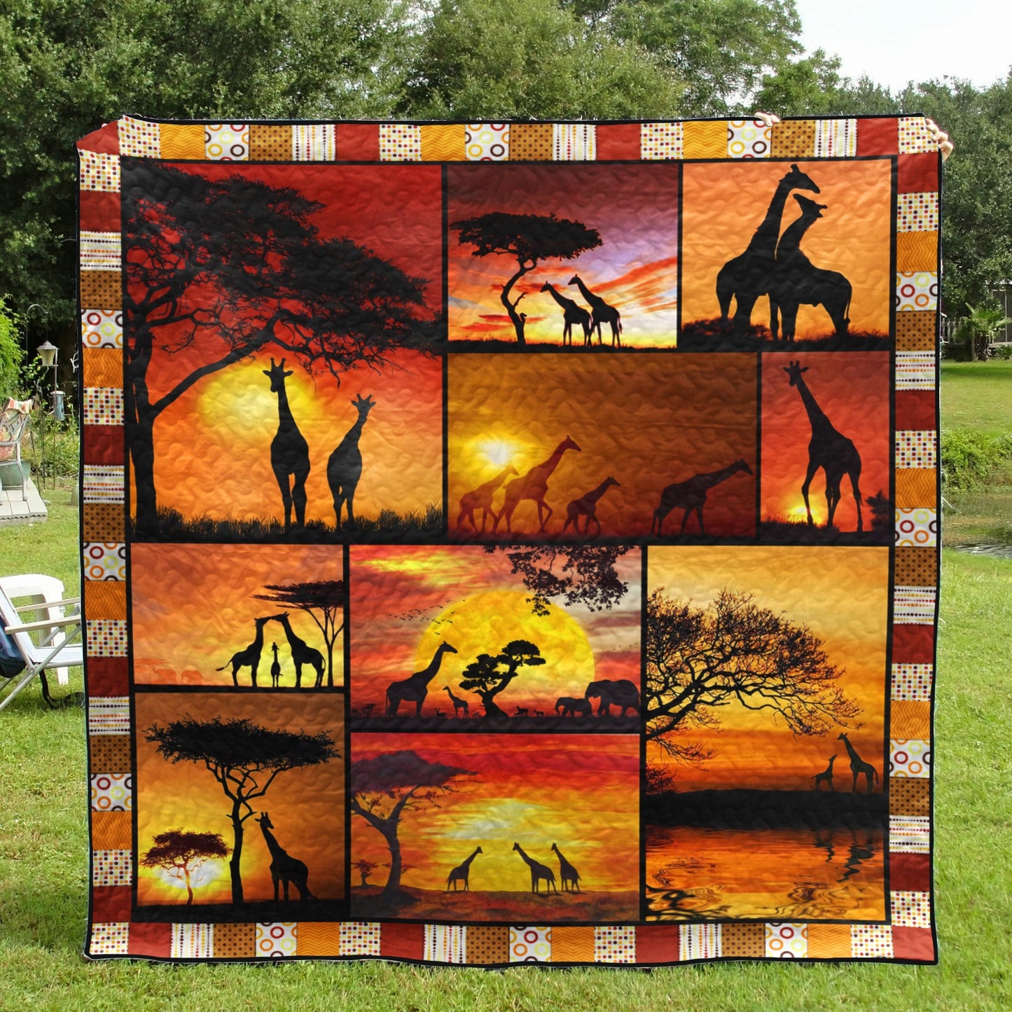 Giraffe TN310528 Quilt Blanket