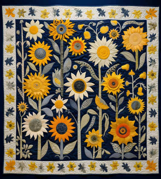 Sunflower BL9112377 Quilt Blanket