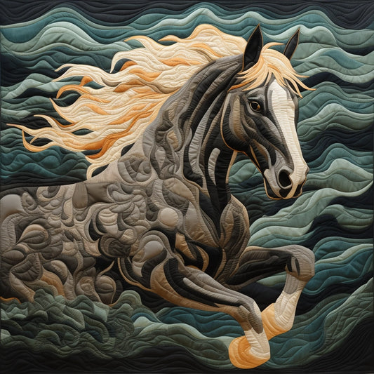 Horse TAI01122309 Quilt Blanket