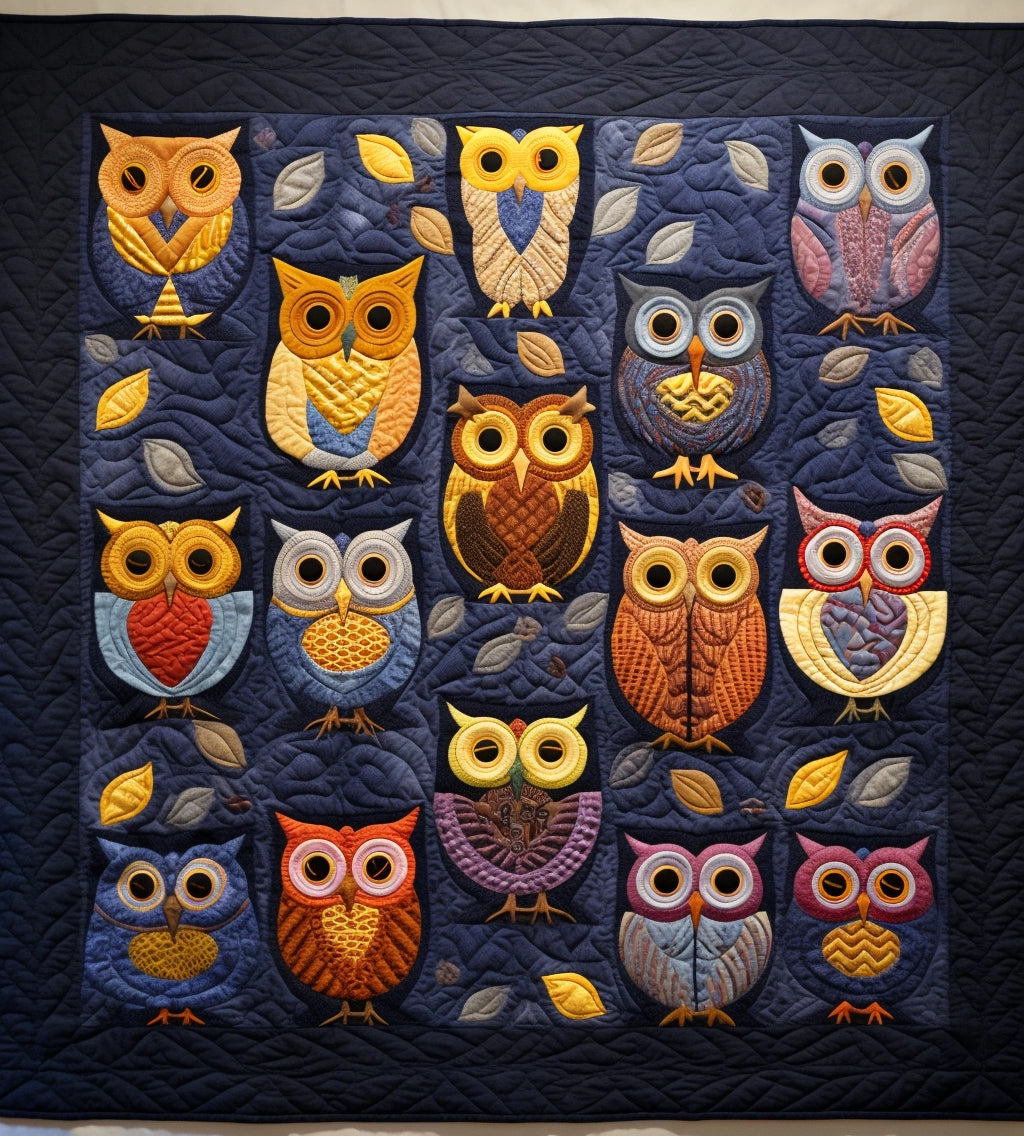 Owls BL9112388 Quilt Blanket