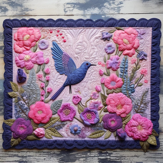 Hummingbird TAI040124289 Quilted Placemats