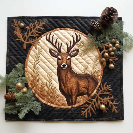 Deer TAI260224093 Quilted Placemats