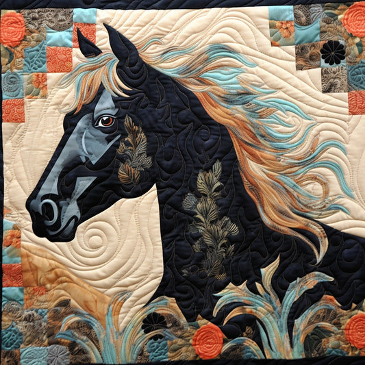 Horse TAI01122311 Quilt Blanket