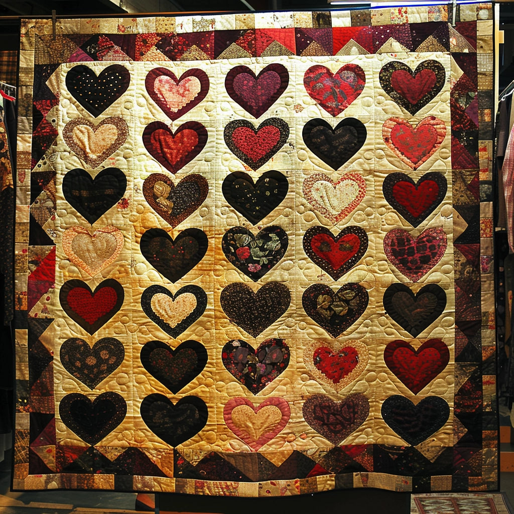 Heart TAI020324135 Quilt Blanket