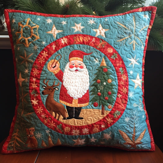 Christmas Santa TAI060324029 Quilted Pillow Case