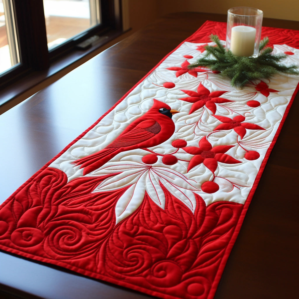 Cardinal TAI221223173 Quilted Table Runner