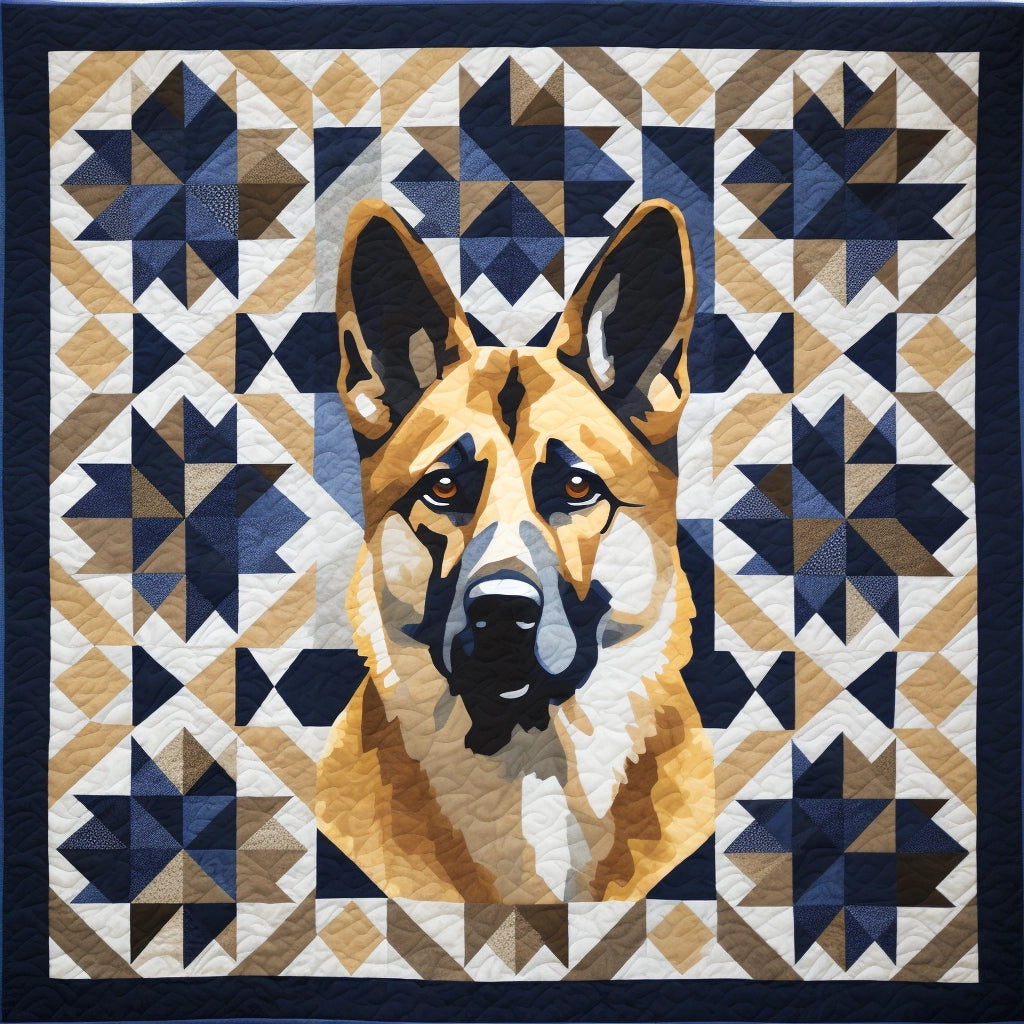 German Shepherd TAI14112303 Quilt Blanket