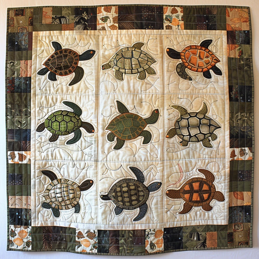 Turtle TAI020324122 Quilt Blanket