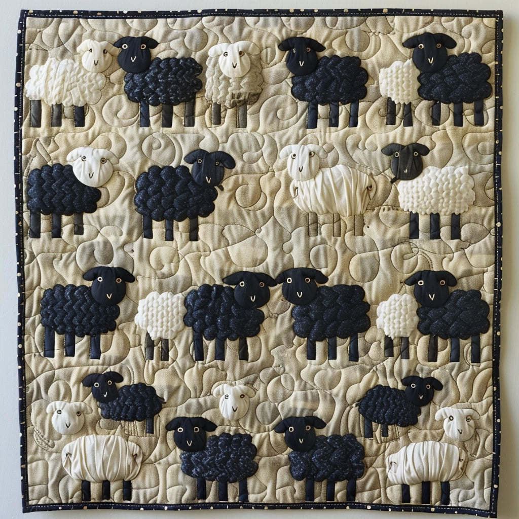 Sheep TAI060324172 Quilted Placemats