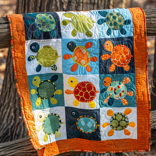 Turtle TAI080324017 Quilt Blanket