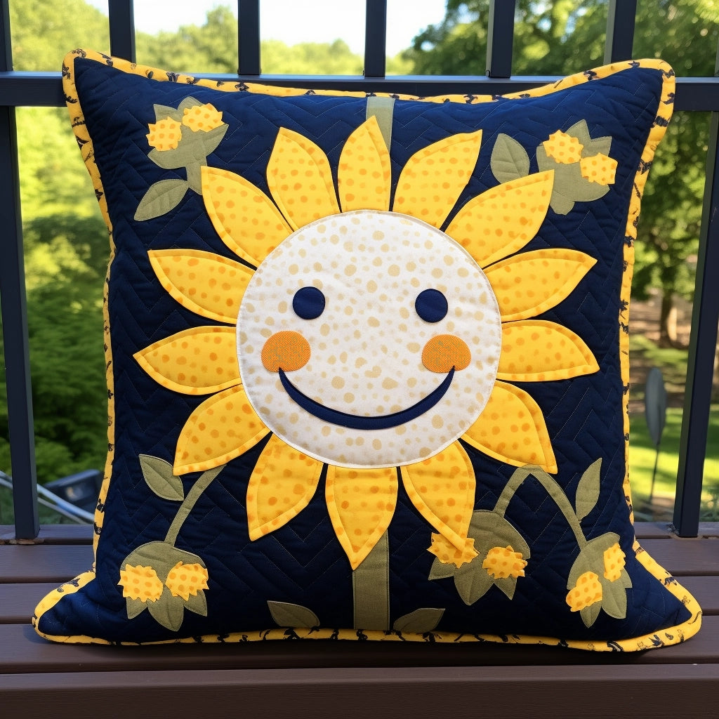 Sunflower TAI060324001 Quilted Pillow Case