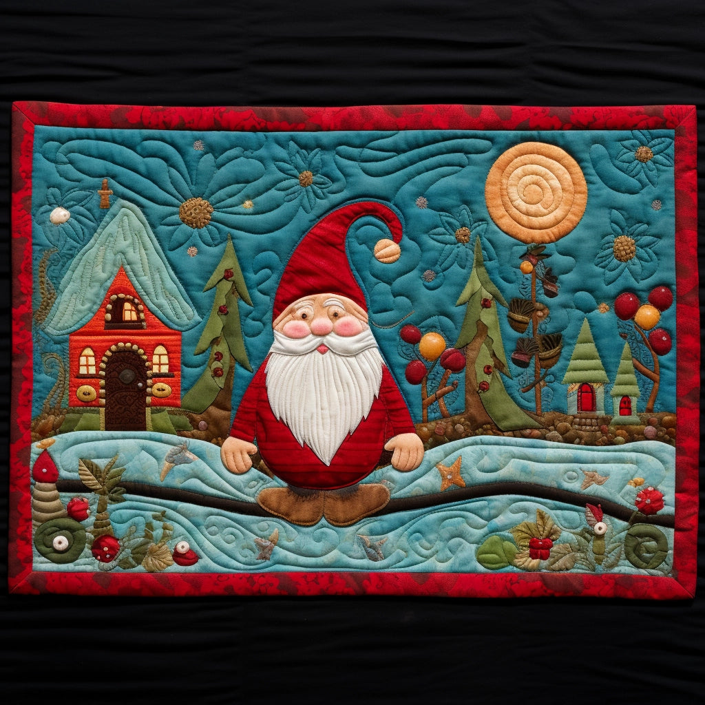 Gnome TAI020324094 Quilted Placemats