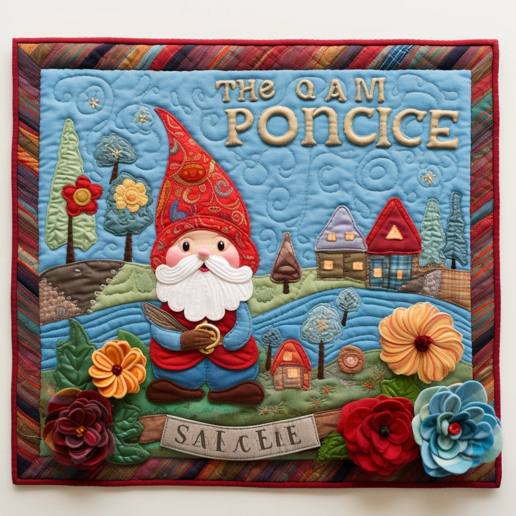 Gnome TAI020324098 Quilted Placemats