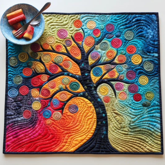 Tree Of Life TAI260224124 Quilted Placemats