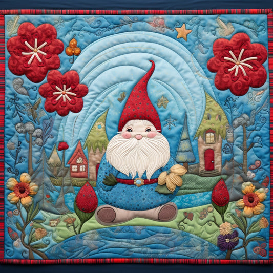 Gnome TAI020324092 Quilted Placemats