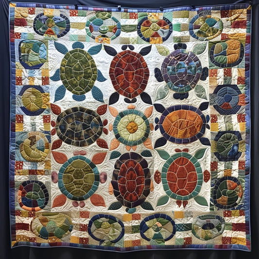 Turtle TAI020324124 Quilt Blanket