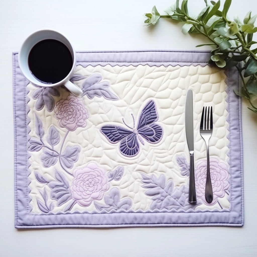 Butterfly TAI040124228 Quilted Placemats