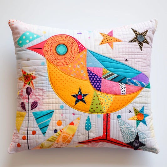 Bird TAI020324263 Quilted Pillow Case