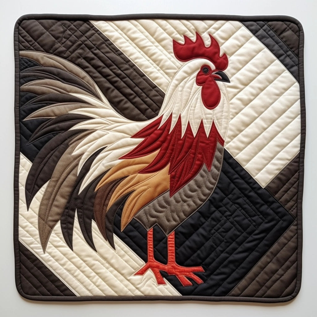 Rooster TAI07122361 Quilted Placemats