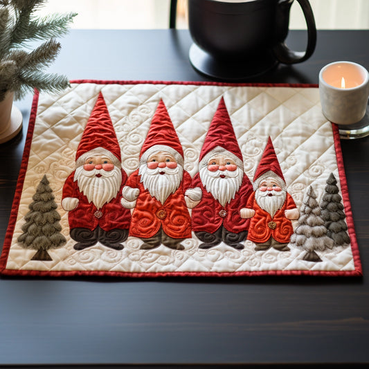 Christmas Santa TAI260224259 Quilted Placemats