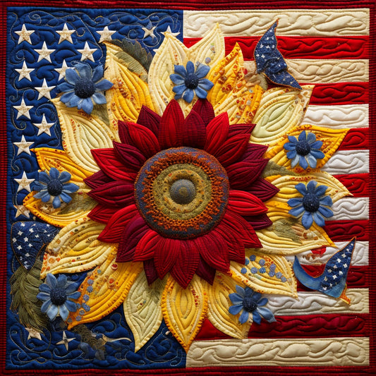 Sunflower TAI060324219 Quilted Placemats