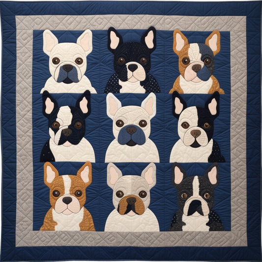 French Bulldog TAI13112339 Quilt Blanket