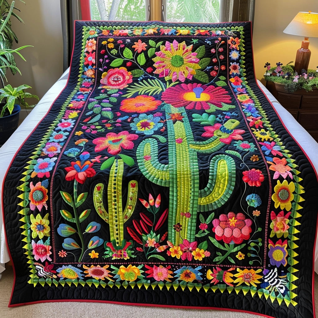 Cactus TAI280224110 Quilt Blanket