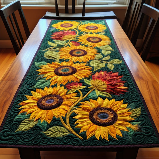 Sunflower TAI261223087 Quilted Table Runner