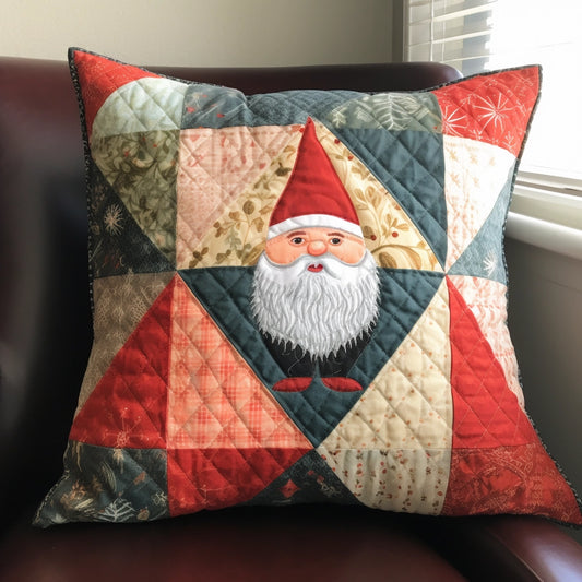 Christmas Gnome TAI020324201 Quilted Pillow Case