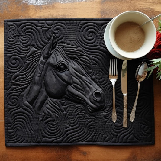 Black Horse TAI040124372 Quilted Placemats