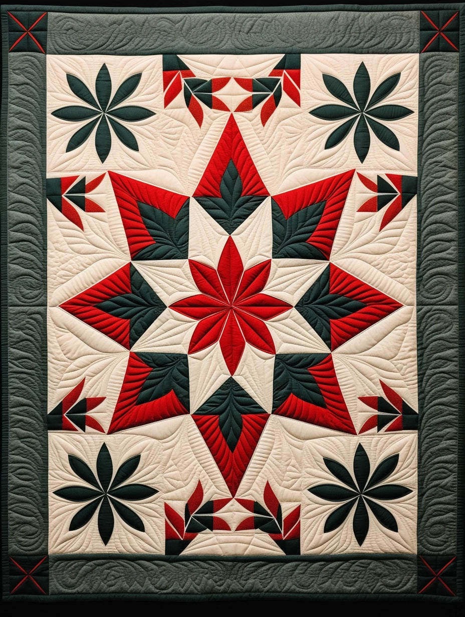 Flower Star BL10112346 Quilt Blanket