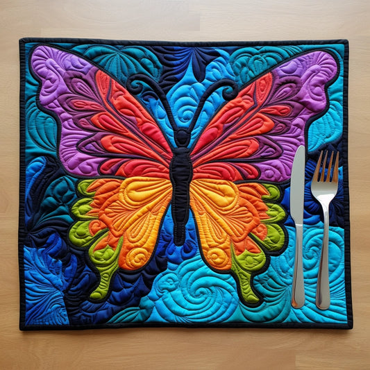 Butterfly CLA22112308 Quilted Placemats