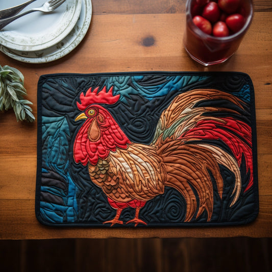 Chicken TAI040124165 Quilted Placemats