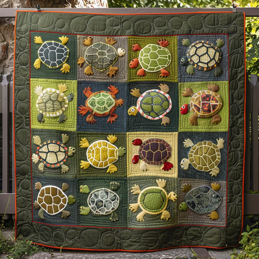 Turtle TAI020324145 Quilt Blanket
