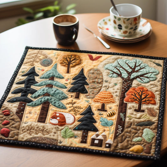 Woodland TAI040124186 Quilted Placemats