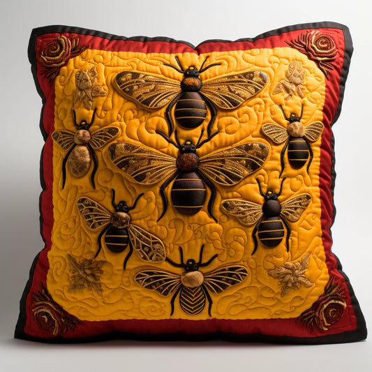Bee TAI020324252 Quilted Pillow Case