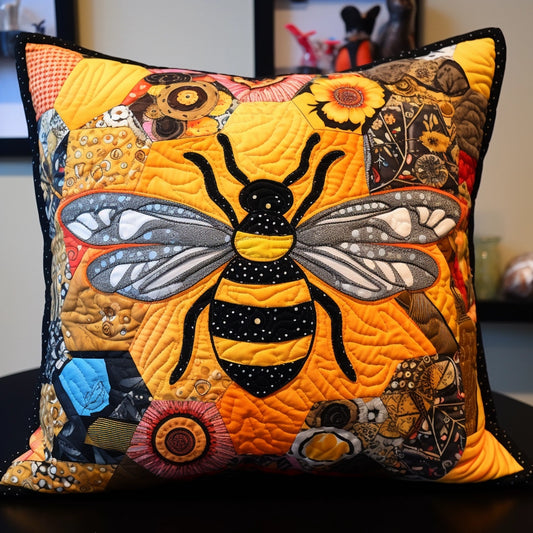 Bee TAI060324113 Quilted Pillow Case