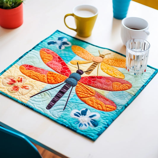 Dragonfly TAI261223198 Quilted Placemats