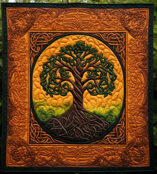 Celtic Tree Of Life BL10112331 Quilt Blanket