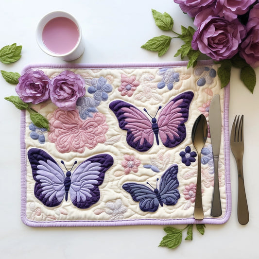 Butterfly TAI040124266 Quilted Placemats